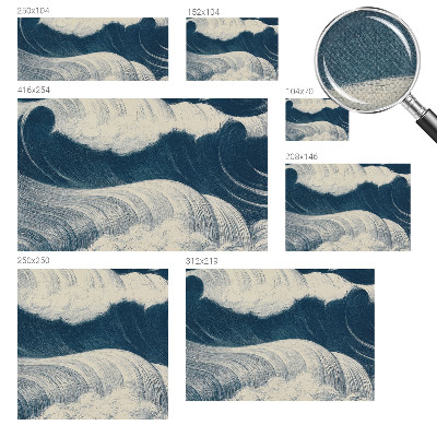 Papel de parede para criança Ondas do mar