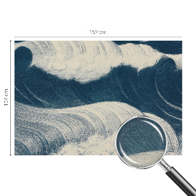 Papel de parede para criança Ondas do mar