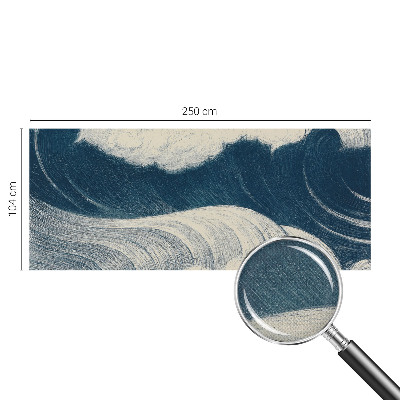 Papel de parede para criança Ondas do mar