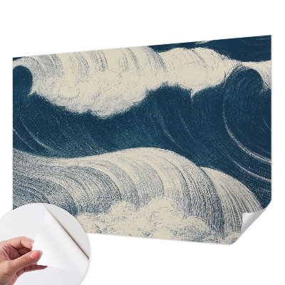 Papel de parede para criança Ondas do mar