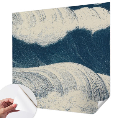 Papel de parede para criança Ondas do mar