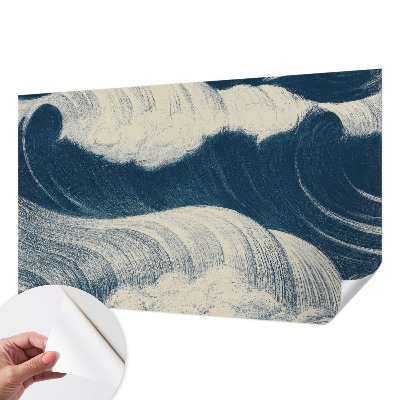 Papel de parede para criança Ondas do mar