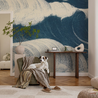 Papel de parede para criança Ondas do mar