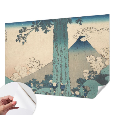Papel de parede autocolante para sala Panorama da montanha