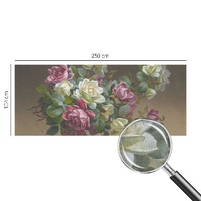 Papel de parede autocolante para quarto Elegância floral