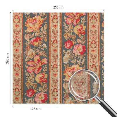 Autocolante de parede fotográfico Flores coloridas