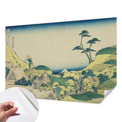 Papel de parede para criança com estampa de paisagem rural