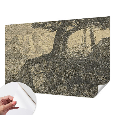 Papel de parede autocolante Caractere de leitura