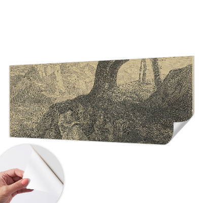Papel de parede autocolante Caractere de leitura