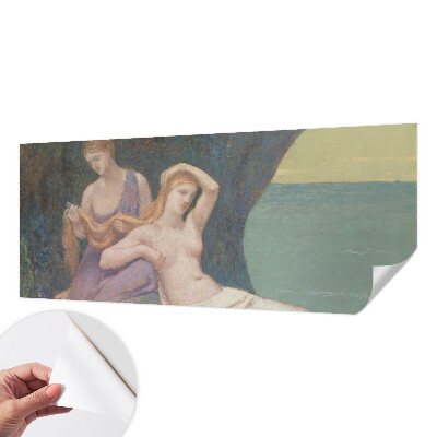 Papel de parede infantil Cena à beira-mar