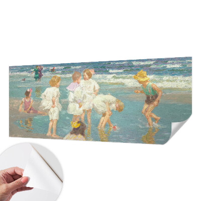 Papel de parede 3D Infância na praia