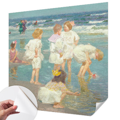 Papel de parede 3D Infância na praia