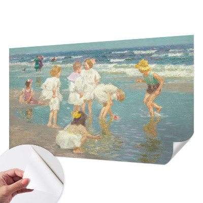 Papel de parede 3D Infância na praia