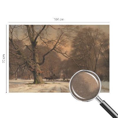 Papel de parede para criança Paisagem de inverno