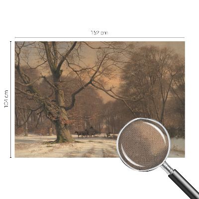 Papel de parede para criança Paisagem de inverno