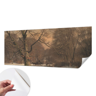 Papel de parede para criança Paisagem de inverno