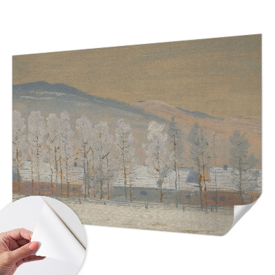 Papel de parede autocolante Paisagem de inverno