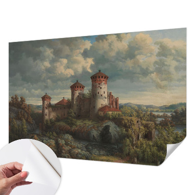 Papel de parede autocolante para quarto Paisagem romântica