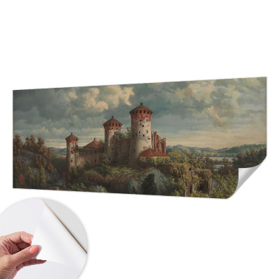 Papel de parede autocolante para quarto Paisagem romântica
