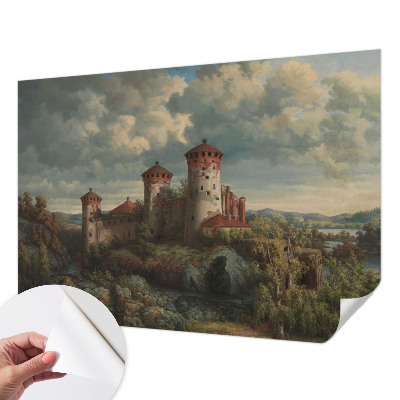 Papel de parede autocolante para quarto Paisagem romântica
