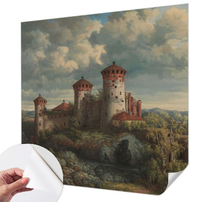 Papel de parede autocolante para quarto Paisagem romântica