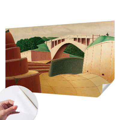 Autocolante de parede fotográfico com paisagem tranquila