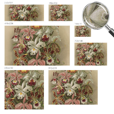 Papel de parede para criança Elegância floral