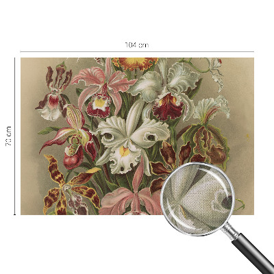 Papel de parede para criança com padrão floral elegante