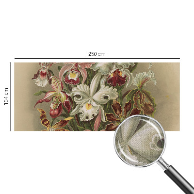 Papel de parede para criança com padrão floral elegante