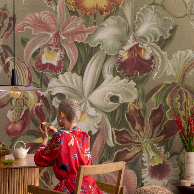 Papel de parede para criança Elegância floral