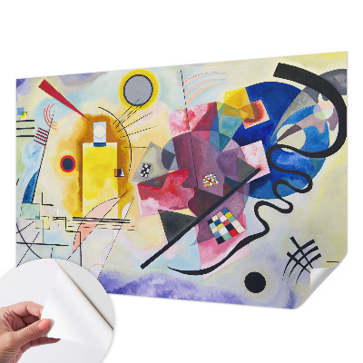 Autocolante de parede fotográfico Abstração colorida