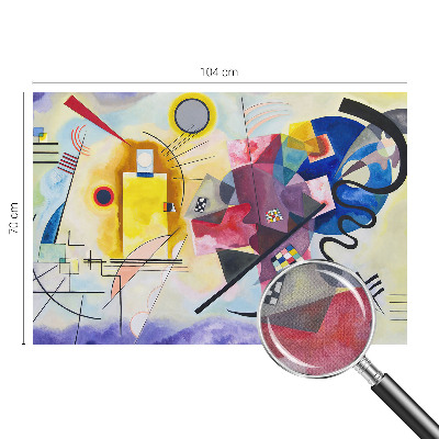 Autocolante de parede fotográfico Abstração colorida