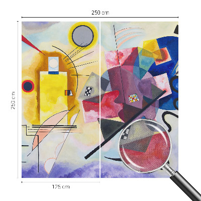 Autocolante de parede fotográfico Abstração colorida