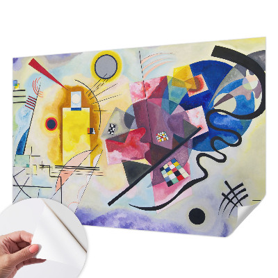 Autocolante de parede fotográfico Abstração colorida