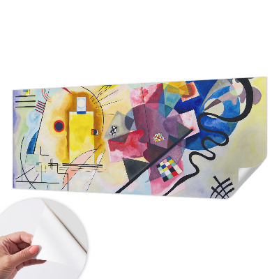 Autocolante de parede fotográfico Abstração colorida