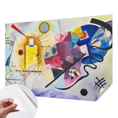 Autocolante de parede fotográfico Abstração colorida