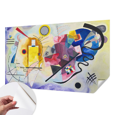 Autocolante de parede fotográfico Abstração colorida