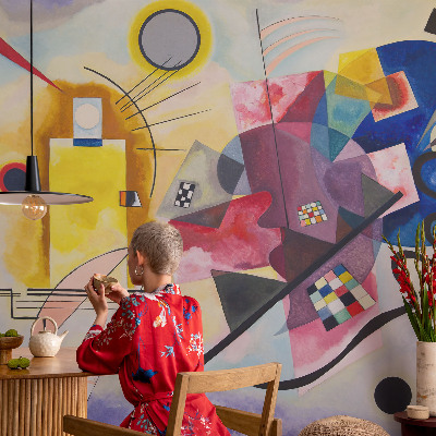 Autocolante de parede fotográfico Abstração colorida