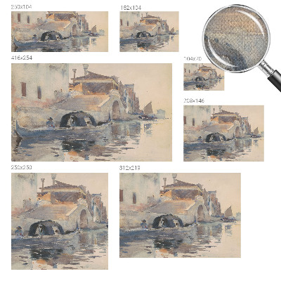 Papel de parede para criança Harmonia veneziana