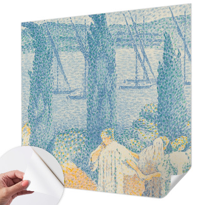 Papel de parede autocolante para sala Dia preguiçoso