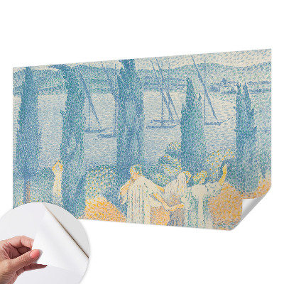 Papel de parede autocolante para sala Dia preguiçoso