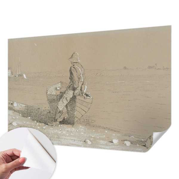 Papel de parede para criança Cena nostálgica