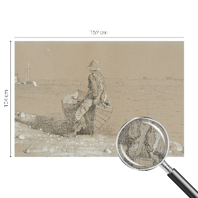 Papel de parede para criança Cena nostálgica