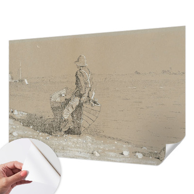 Papel de parede para criança Cena nostálgica