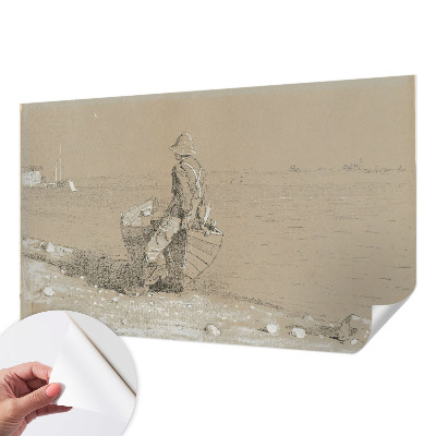 Papel de parede para criança Cena nostálgica