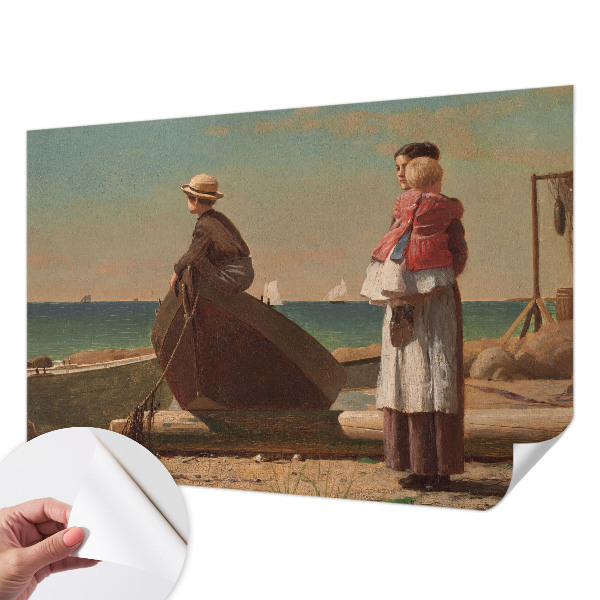 Papel de parede infantil Cena à beira-mar