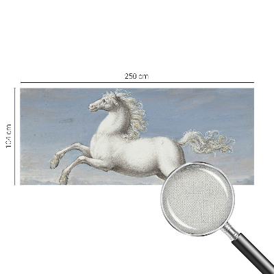 Papel de parede infantil Cavalos no salto
