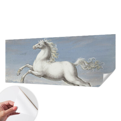 Papel de parede infantil Cavalos no salto