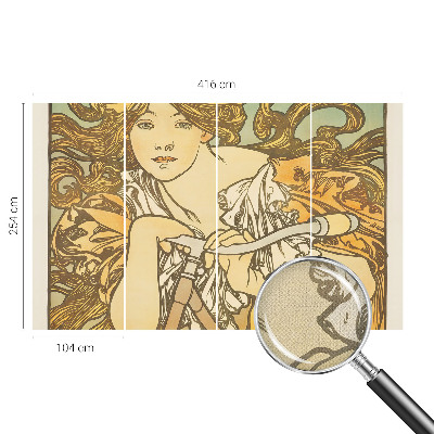 Papel de parede autocolante para quarto Elegância da primavera