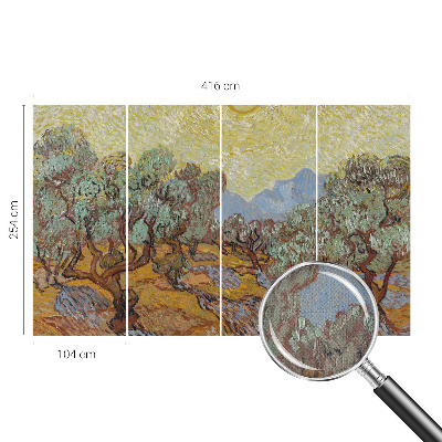 Papel de parede 3D Oliveiras
